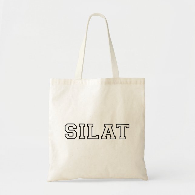 Bolso De Tela Silat (Frente)