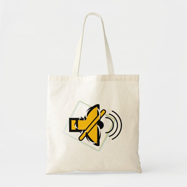 Bolso De Tela Silenciar (Frente)