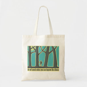 Bolso De Tela Silencio forestal