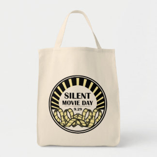 Bolso De Tela Silent Movie Day Tote Bag