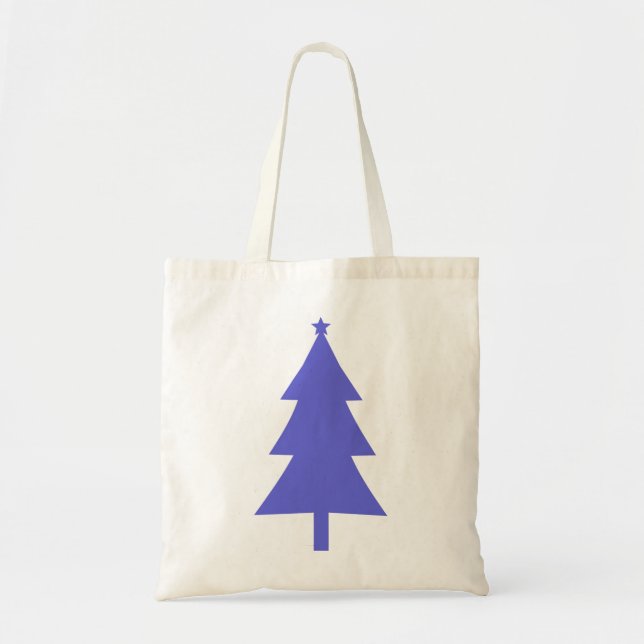 Bolso De Tela Silhouette 4 de Navidad (Frente)