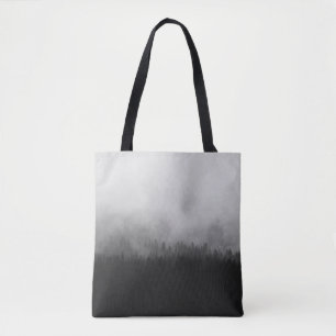 BOLSO DE TELA SILHOUETTE DE ÁRBOLES CON ENFERMERAS