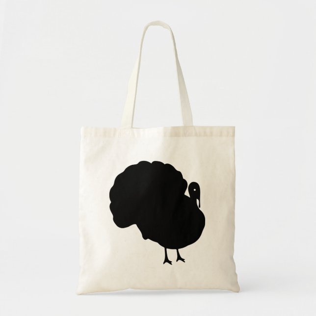 Bolso De Tela Silhouette de Turquía (Frente)