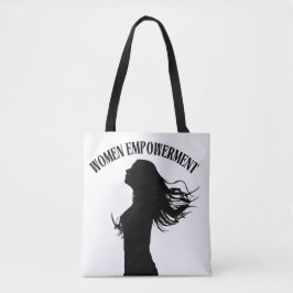 Bolso De Tela Silhouette Tote Bag