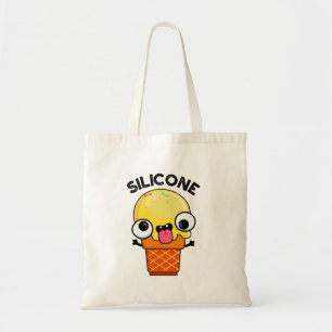 Bolso De Tela Silicone Funny Ice Cream Cone Pun