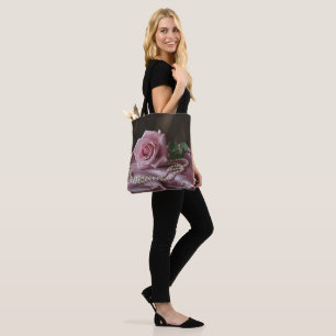 Bolso De Tela Silken Rosa