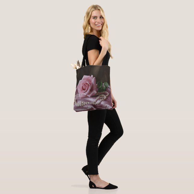 Bolso De Tela Silken Rosa (Puesto)