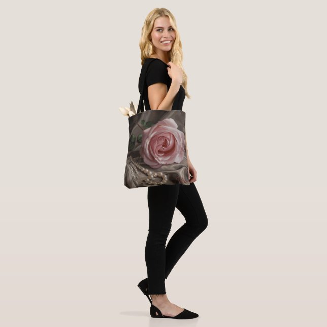 Bolso De Tela Silken Rosa (Puesto)