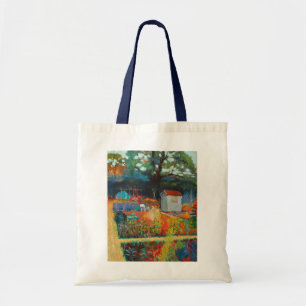 Bolso De Tela Silla blanca