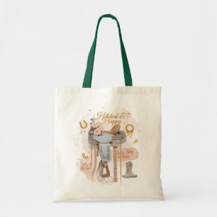 Bolso De Tela Silla de montar y brillo – Diseño de arte para bod