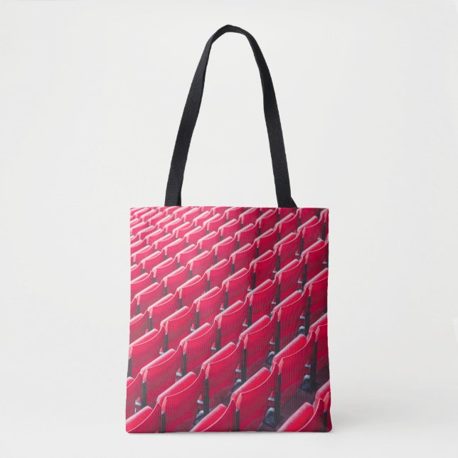 Bolso De Tela Sillas de teatro rojas (Anverso)