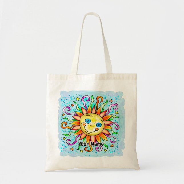 Bolso De Tela Silly Sun (Frente)