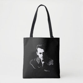 Bolso De Tela Silueta con autógrafo