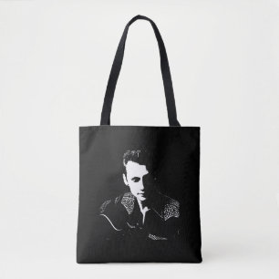 Bolso De Tela Silueta con autógrafo