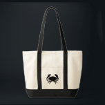 Bolso De Tela silueta de CRAB negra náutica<br><div class="desc">| LAGO LIFE | NÁUTICO | BARCO | ANCHOR | LAGO LIFE | LA VIDA ES MEJOR EN EL LAGO | DIVERSIÓN | MODA | SIMPLE | AGUA | ACCESORIOS A LA DECORACIÓN EN BARCO DIVERTIDO PARA EL HOGAR | DECORACIÓN TROPICAL NÁUTICA DE LA CASA | DISEÑO CLÁSICO DE SILHOUETTE...</div>