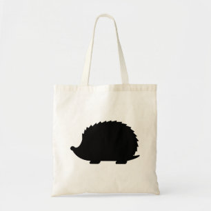 Bolso De Tela Silueta del erizo