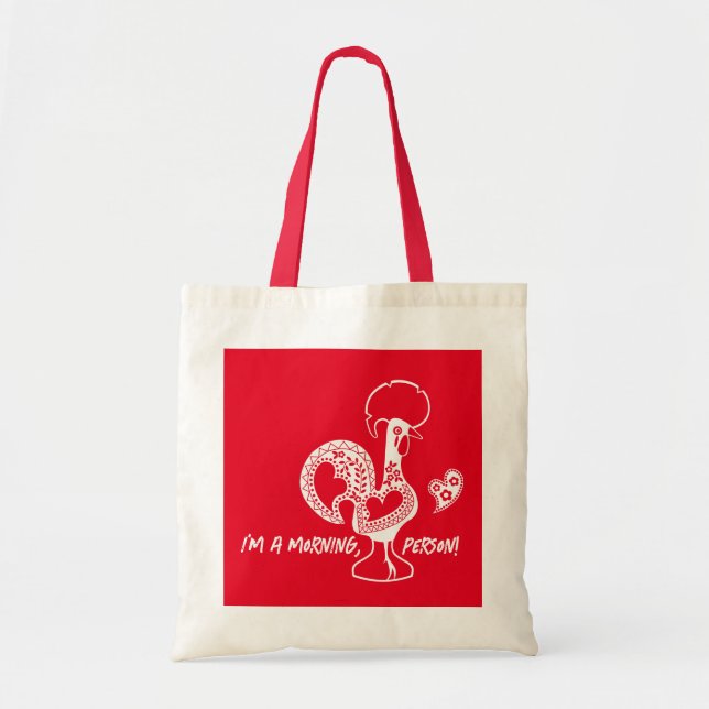 Bolso De Tela Silueta moderna pionera de la moda portuguesa (Frente)