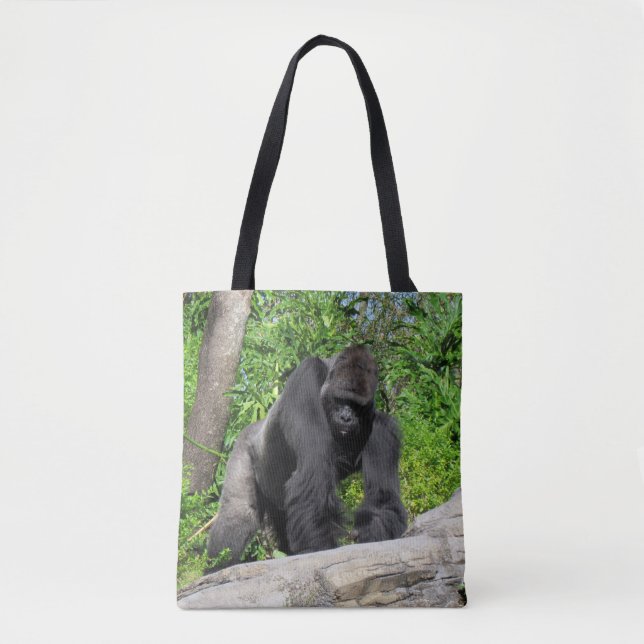 Bolso De Tela Silverback Gorilla Tote Bag (Anverso)