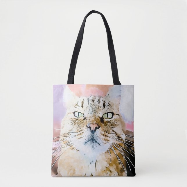 Bolso De Tela Simba el Rey Rayado (Anverso)