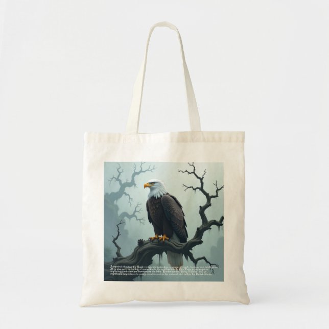 Bolso De Tela Simbolismo de águila (Frente)