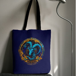 Bolso De Tela Símbolo celestial de cabra de mar zodiaco Fantasy