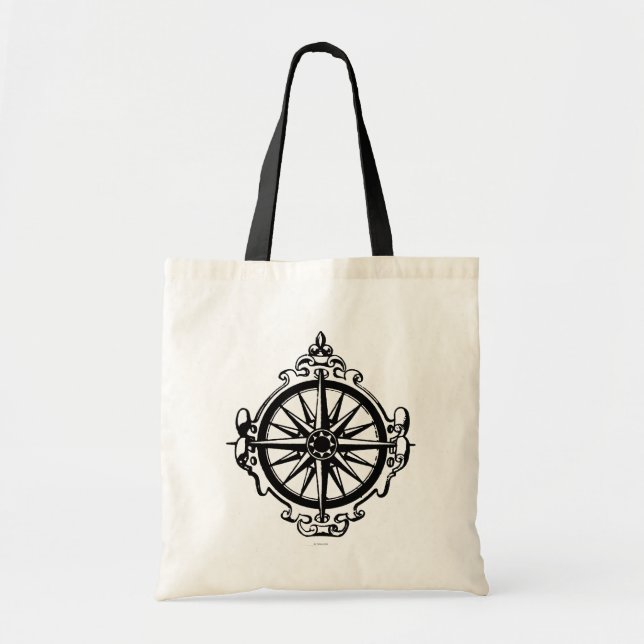 Bolso De Tela Símbolo: Compás (Frente)