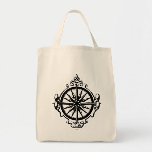 Bolso De Tela Símbolo: Compás