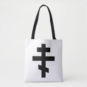Bolso De Tela símbolo cruzado ruso de dios de la religión de l