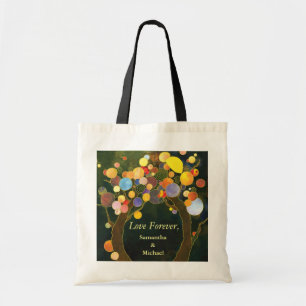 Bolso De Tela Símbolo de amor de árbol eterno