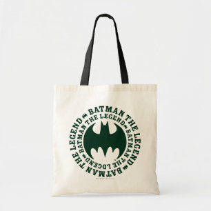 Bolso De Tela Símbolo de Batman El logotipo de la leyenda