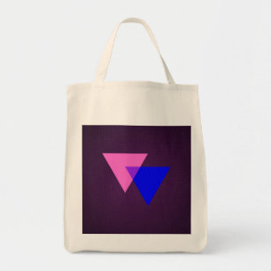 Bolso De Tela Símbolo de bisexuales