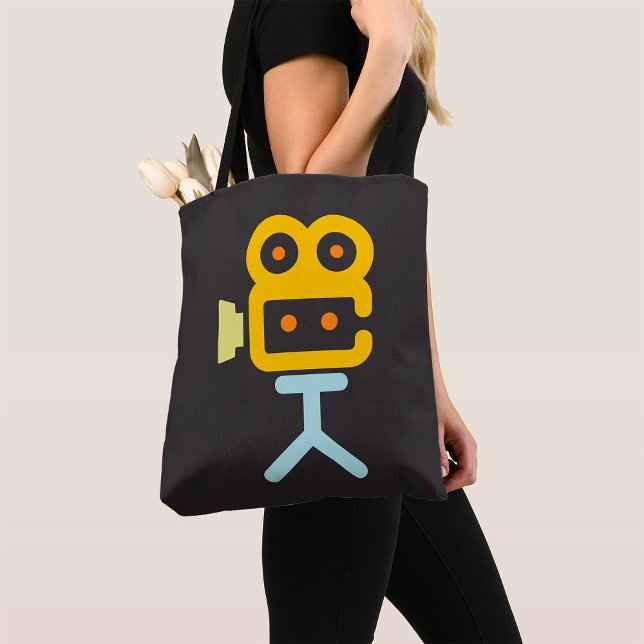 Bolso De Tela Símbolo de cámara de película (Subido por el creador)