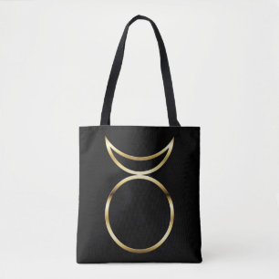 Bolso De Tela Símbolo de Dios del cuerno de Pagan caído