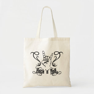 Bolso De Tela Símbolo de música Rock 'n' Roll