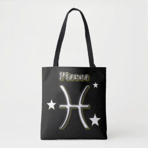 Bolso De Tela Símbolo de Piscis