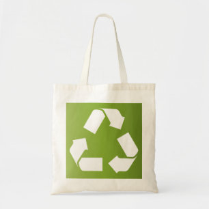 BOLSO DE TELA SÍMBOLO DE RECICLAJE