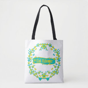 Bolso De Tela Símbolo de verano dulce Glad midsommar.