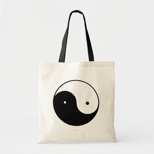 Bolso De Tela Símbolo de Yin Yang (Frente)