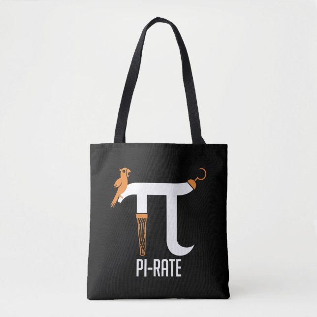 Bolso De Tela Símbolo del pirata (Anverso)