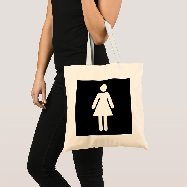 Bolso De Tela Símbolo femenino tote bag (Subido por el creador)