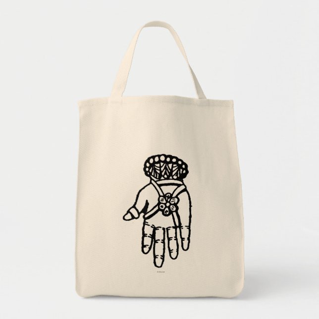 Bolso De Tela Símbolo islámico: Hamsa (Frente)