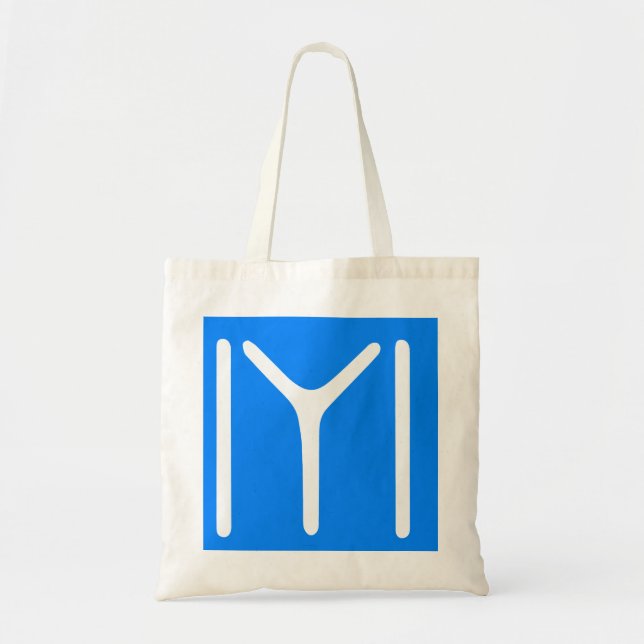 Bolso De Tela Símbolo kayi 2 (Frente)