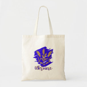 Bolso De Tela Símbolo nacional ucraniano tryzub hecho de oído de