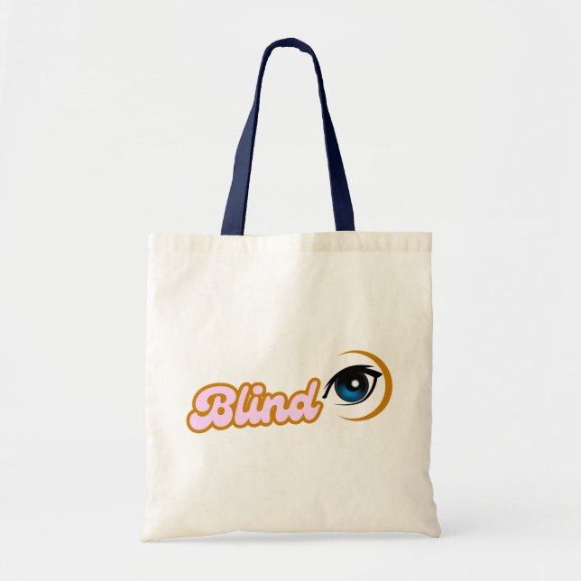 Bolso De Tela símbolo ocular (Frente)