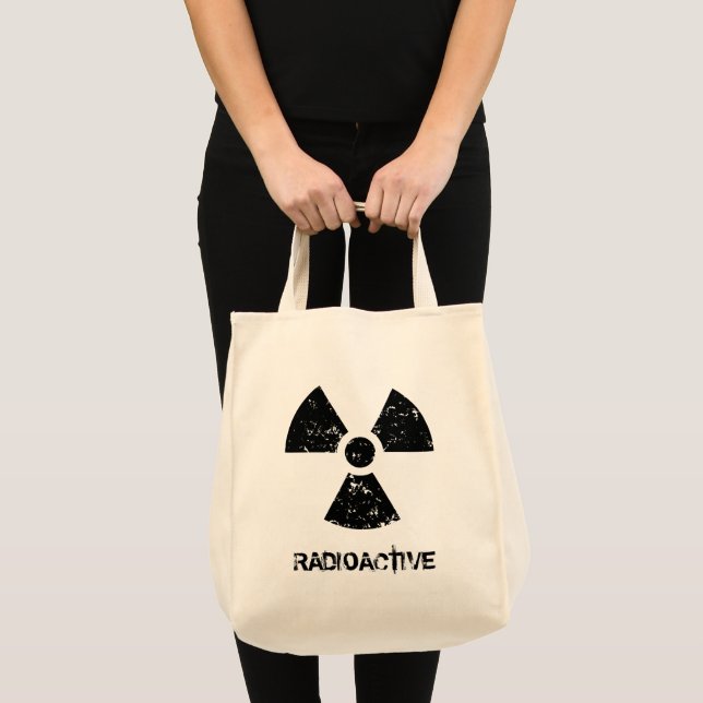 Bolso De Tela Símbolo radiactivo - Diversión (Anverso (producto))