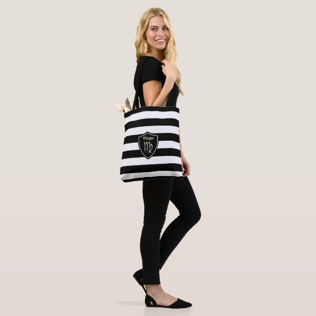 Bolso De Tela Símbolo Virgo  (Puesto)