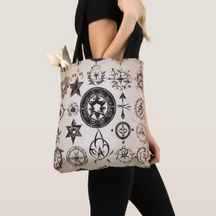 Bolso De Tela Simbología antigua