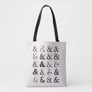 Bolso De Tela Símbolos de Ampersand