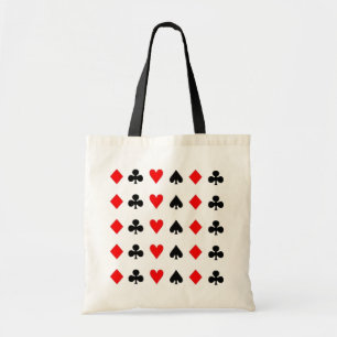 Bolso De Tela Símbolos de cartas de juego de póker
