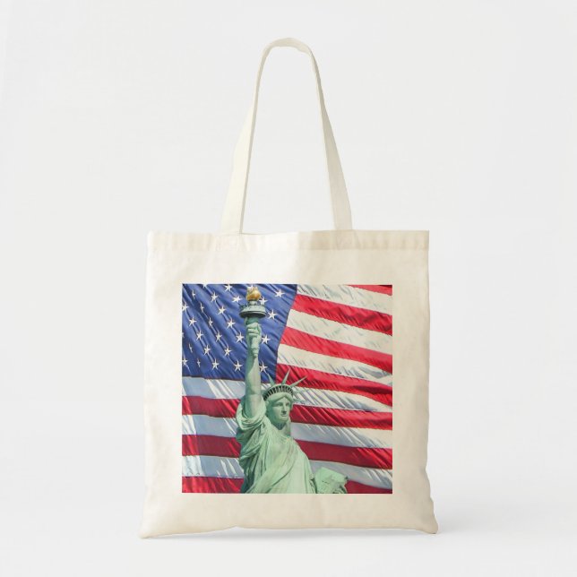 Bolso De Tela Símbolos de la libertad (Frente)